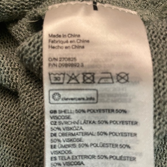 NWOT H&M Sleeveless Sweater Tank Sage Green Size XS - Picture 5 of 8